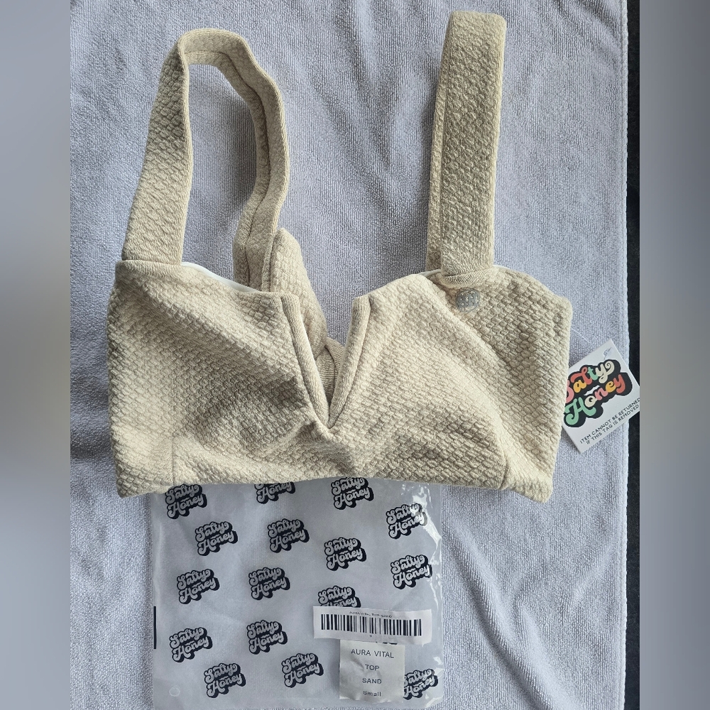 NWT Salty Honey Aura Dual Strap Swim Bottom